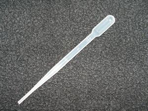 Pipettes for dosing, total volume 2 ml, intervals: 1 ml, 20 pcs